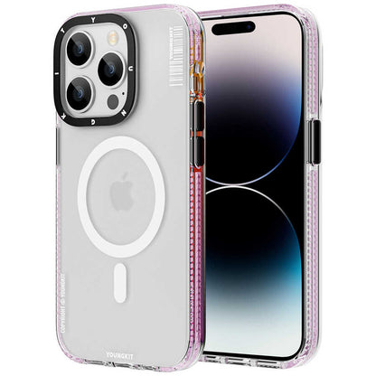 iPhone 14 Pro Kılıf M-safe Şarj Özellikli Youngkit Jane Sand Serisi Kapak