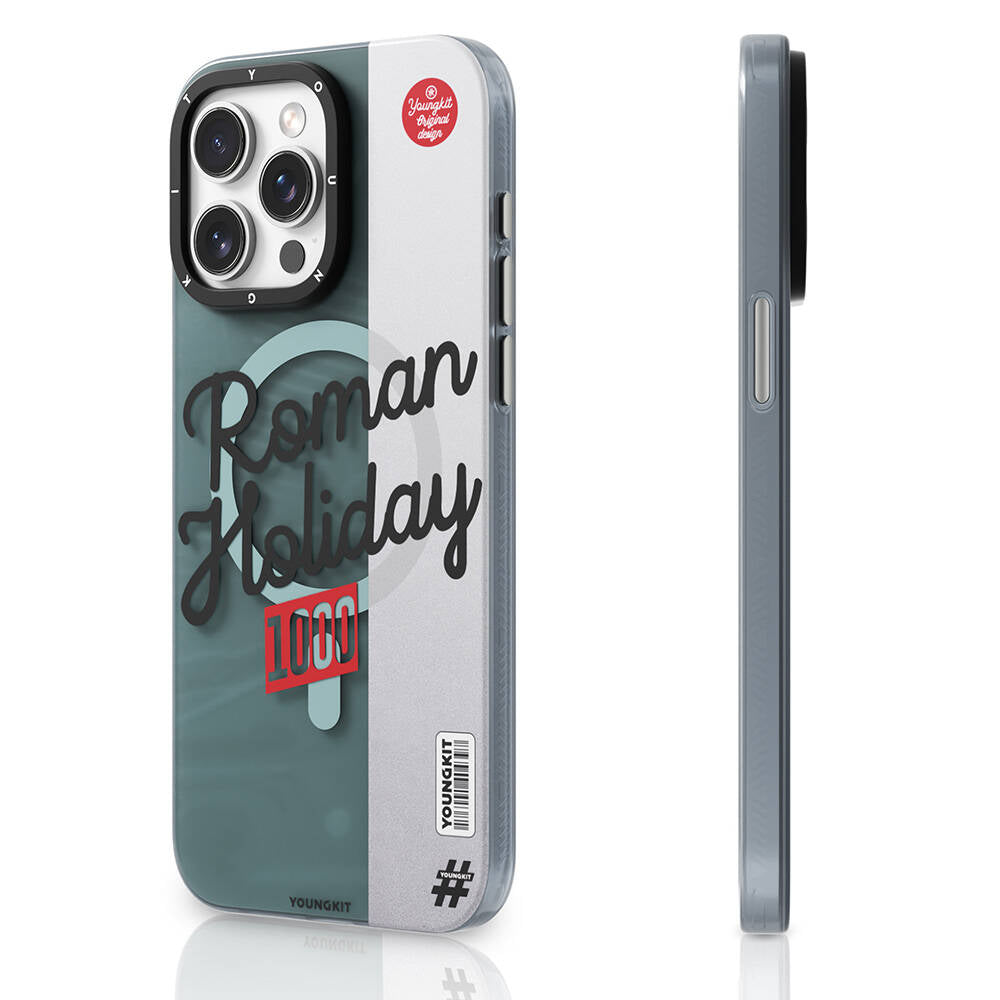 iPhone 14 Pro Kılıf M-safe Şarj Özellikli Youngkit Motorcycle Legend Serisi Kapak