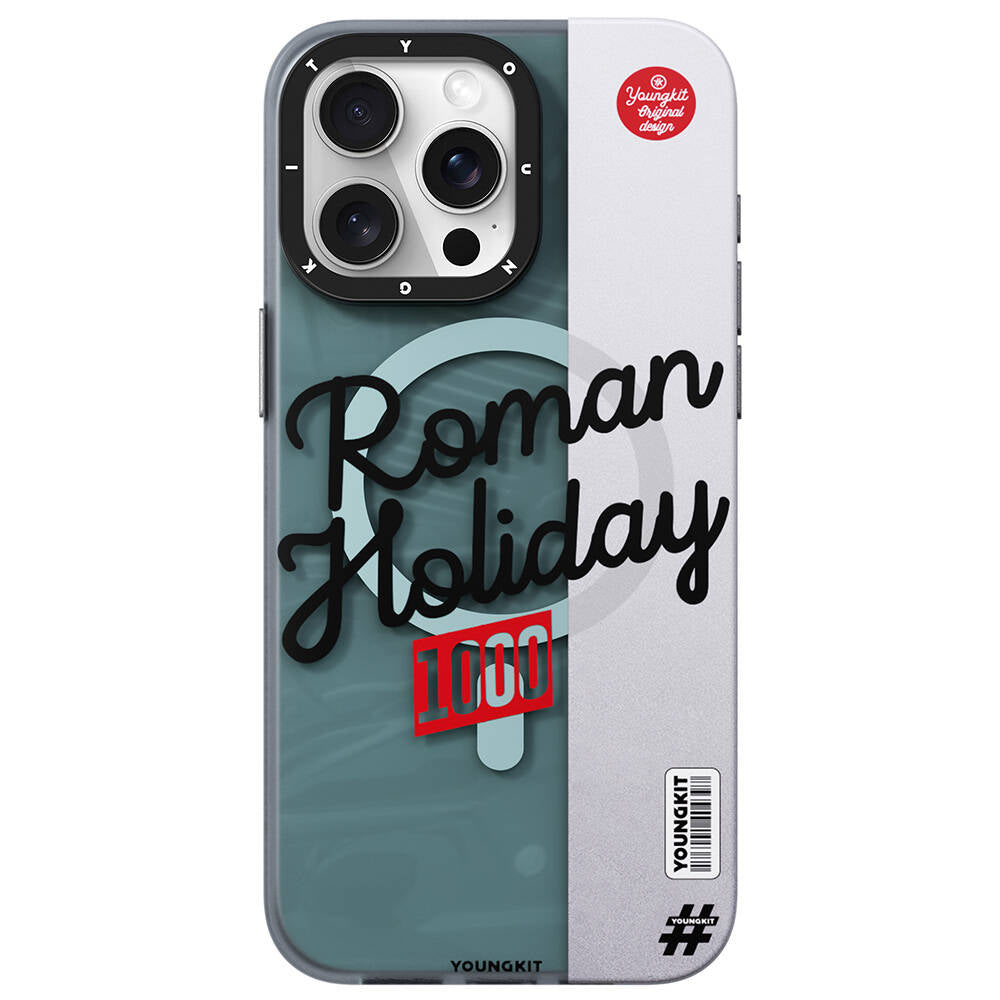iPhone 14 Pro Kılıf M-safe Şarj Özellikli Youngkit Motorcycle Legend Serisi Kapak