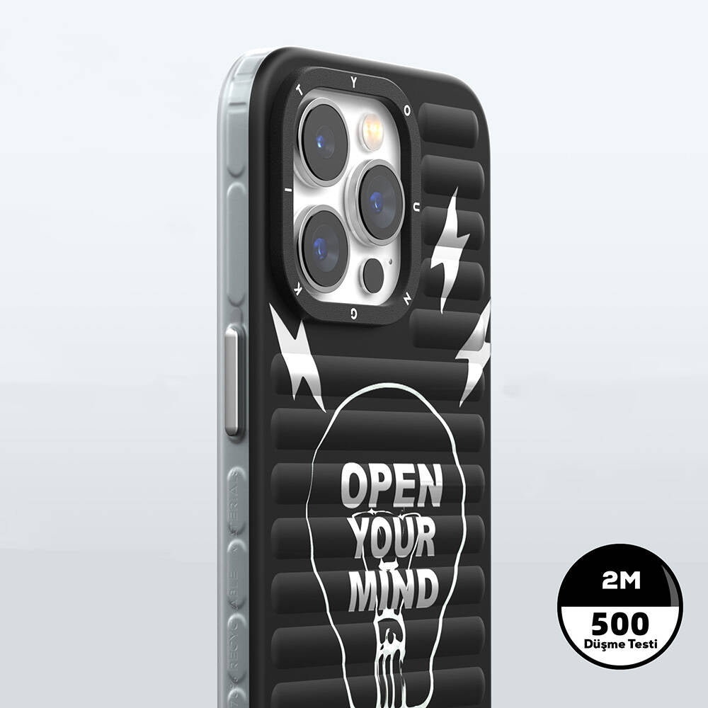 iPhone 14 Pro Kılıf M-safe Şarj Özellikli Youngkit Open Mind Serisi Kapak