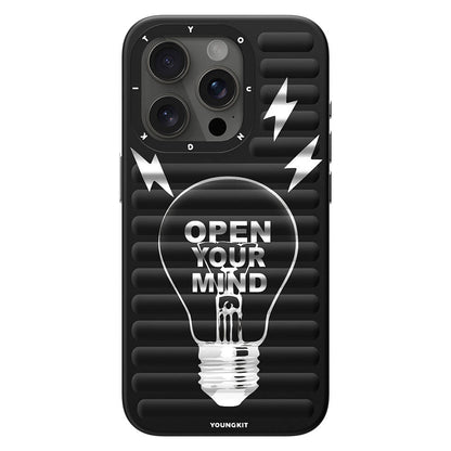 iPhone 14 Pro Kılıf M-safe Şarj Özellikli Youngkit Open Mind Serisi Kapak