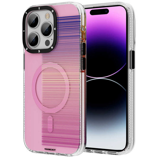 iPhone 14 Pro Kılıf M-safe Şarj Özellikli Youngkit Pure Serisi Kapak