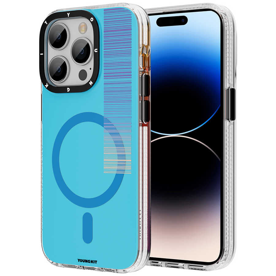 iPhone 14 Pro Kılıf M-safe Şarj Özellikli Youngkit Pure Serisi Kapak