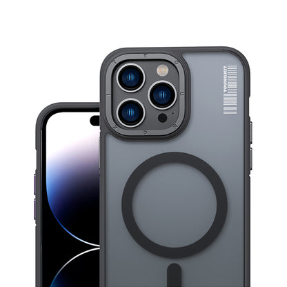 iPhone 14 Pro Kılıf M-safe Şarj Özellikli Youngkit Rock Sand Serisi Kapak