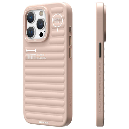 iPhone 14 Pro Kılıf Mat Renkli Tasarım YoungKit Original Serisi Kapak