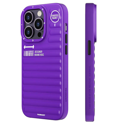 iPhone 14 Pro Kılıf Mat Renkli Tasarım YoungKit Original Serisi Kapak