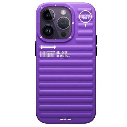 iPhone 14 Pro Kılıf Mat Renkli Tasarım YoungKit Original Serisi Kapak