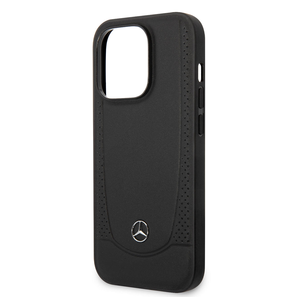 iPhone 14 Pro Kılıf Mercedes Benz M-safe Şarj Özellikli Urban Deri Kapak