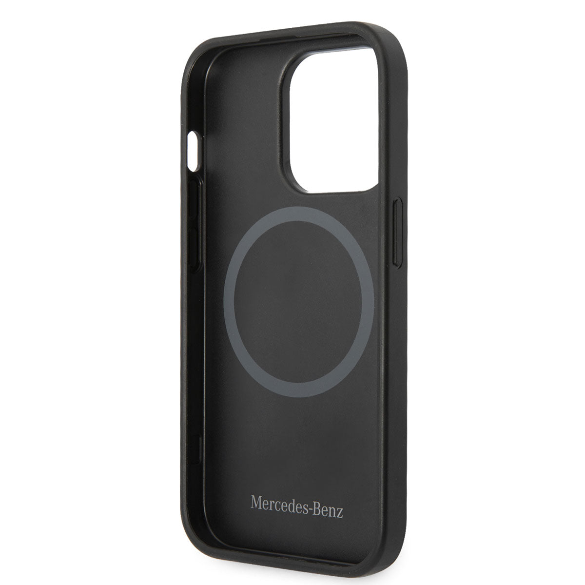 iPhone 14 Pro Kılıf Mercedes Benz M-safe Şarj Özellikli Urban Deri Kapak