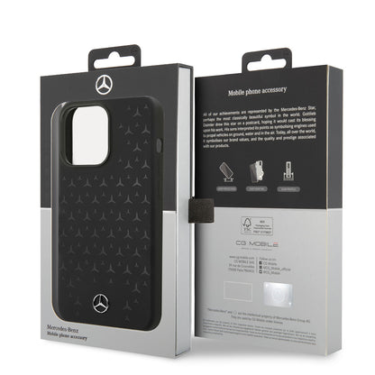iPhone 14 Pro Kılıf Mercedes Benz M-safe Şarj Özellikli Yıldızlı Dizayn Silikon Kapak