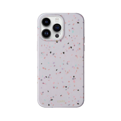 iPhone 14 Pro Kılıf Mozaik Desenli Coehl Terrazzo Kapak
