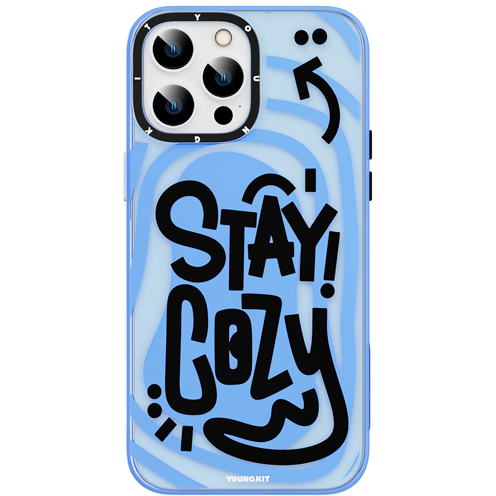 iPhone 14 Pro Kılıf Mutlu Mod Figürlü YoungKit Happy Mood Serisi Kapak