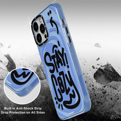 iPhone 14 Pro Kılıf Mutlu Mod Figürlü YoungKit Happy Mood Serisi Kapak