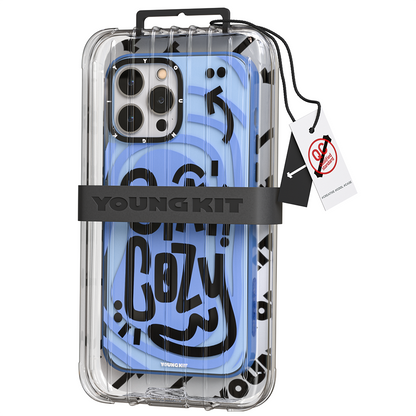 iPhone 14 Pro Kılıf Mutlu Mod Figürlü YoungKit Happy Mood Serisi Kapak