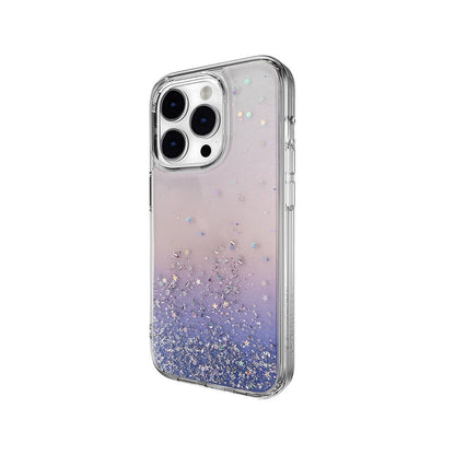 iPhone 14 Pro Kılıf Parlayan Simli Şeffaf Lisanslı Switcheasy Starfield Kapak