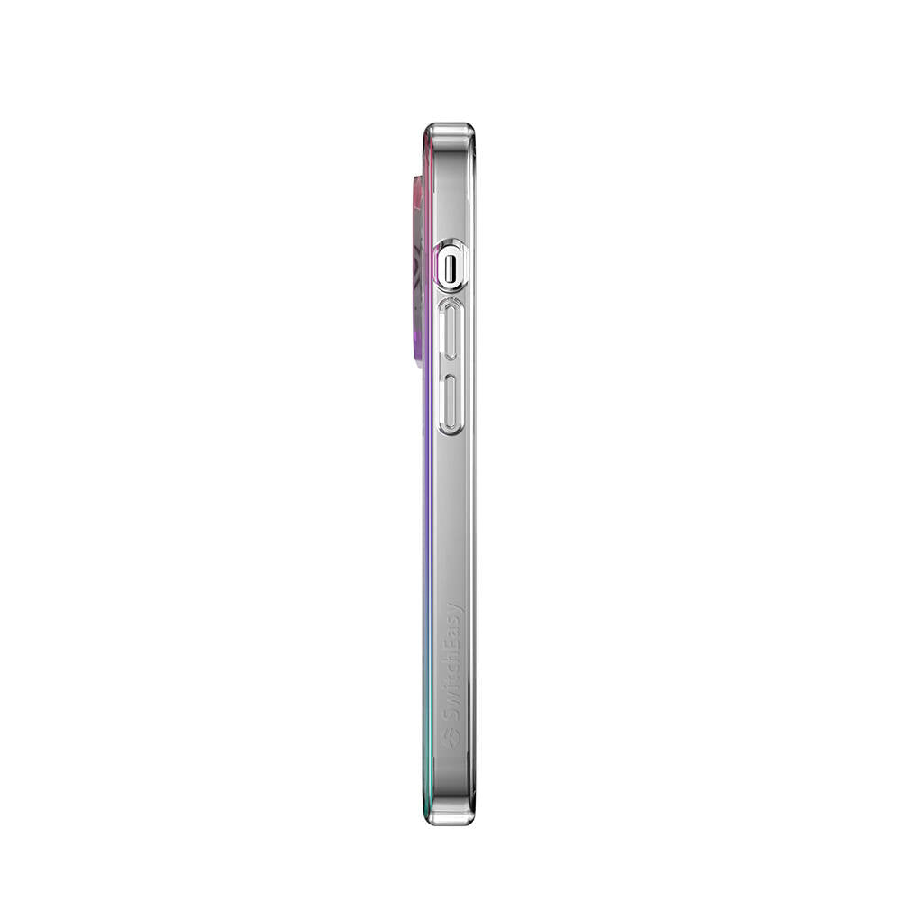 iPhone 14 Pro Kılıf Renk Geçişli Kenarları Şeffaf Tasarımlı Lisanslı Switcheasy Crush Plus Kapak