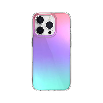 iPhone 14 Pro Kılıf Renk Geçişli Kenarları Şeffaf Tasarımlı Lisanslı Switcheasy Crush Plus Kapak