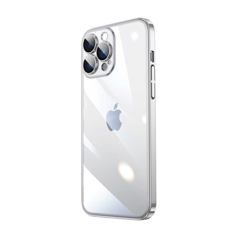 Apple iPhone 14 Pro Kılıf Sert PC Renkli Çerçeveli Zore Riksos Kapak