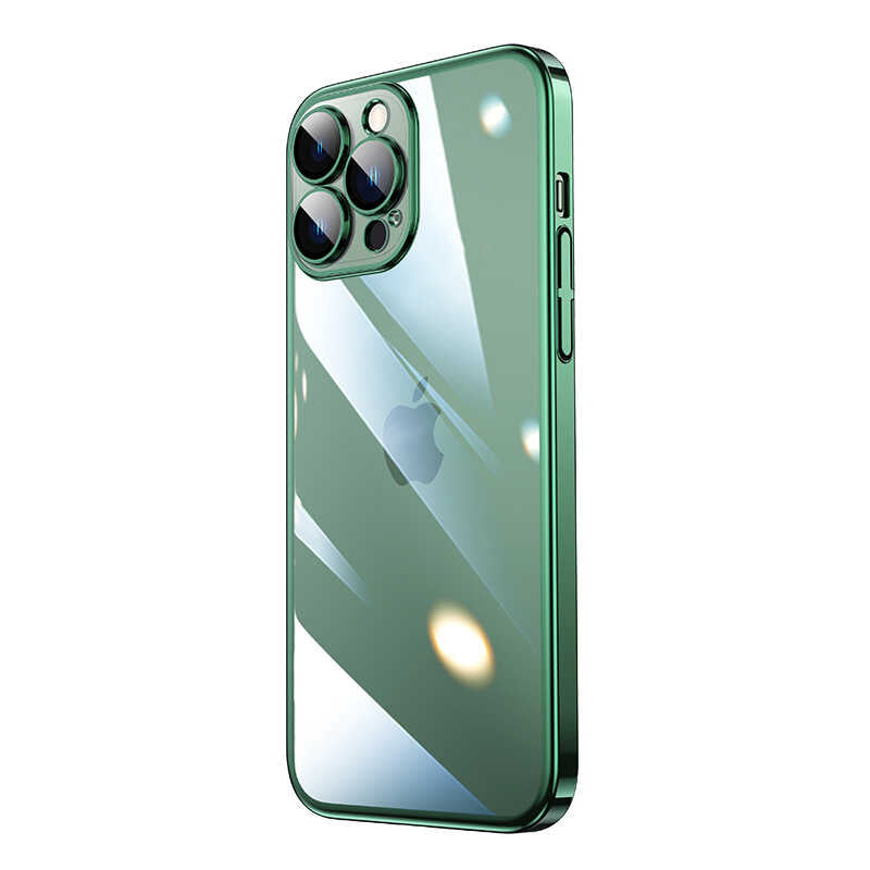 Apple iPhone 14 Pro Kılıf Sert PC Renkli Çerçeveli Zore Riksos Kapak