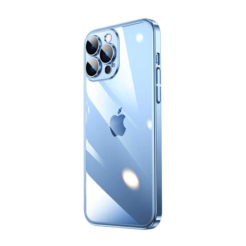 Apple iPhone 14 Pro Kılıf Sert PC Renkli Çerçeveli Zore Riksos Kapak