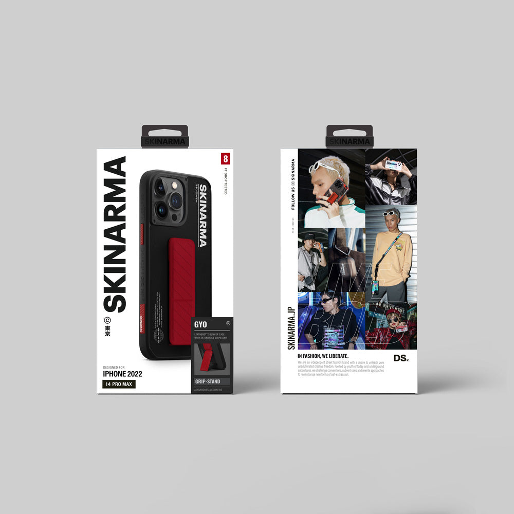 iPhone 14 Pro Kılıf SkinArma Standlı Deri Görünümlü Gyo Kapak