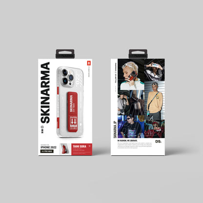 iPhone 14 Pro Kılıf SkinArma Standlı Şeffaf Tasarımlı Taihi Sora Kapak