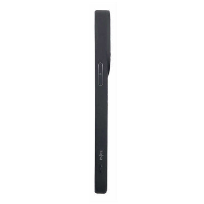 iPhone 14 Pro Kılıf Soft Deri Metal Kamera Çerçeveli Kajsa Litchi Kapak