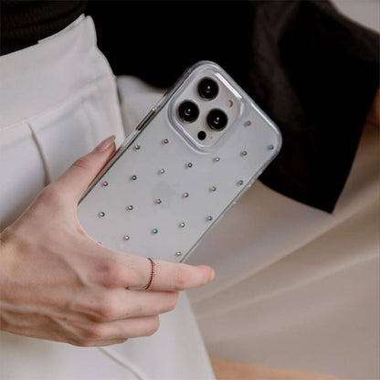 iPhone 14 Pro Kılıf Tektaş Desenli Coehl Solitaire Kapak