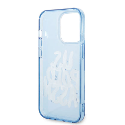 iPhone 14 Pro Kılıf U.S. POLO ASSN. Renkli Grafiti Baskılı Dizayn Kapak