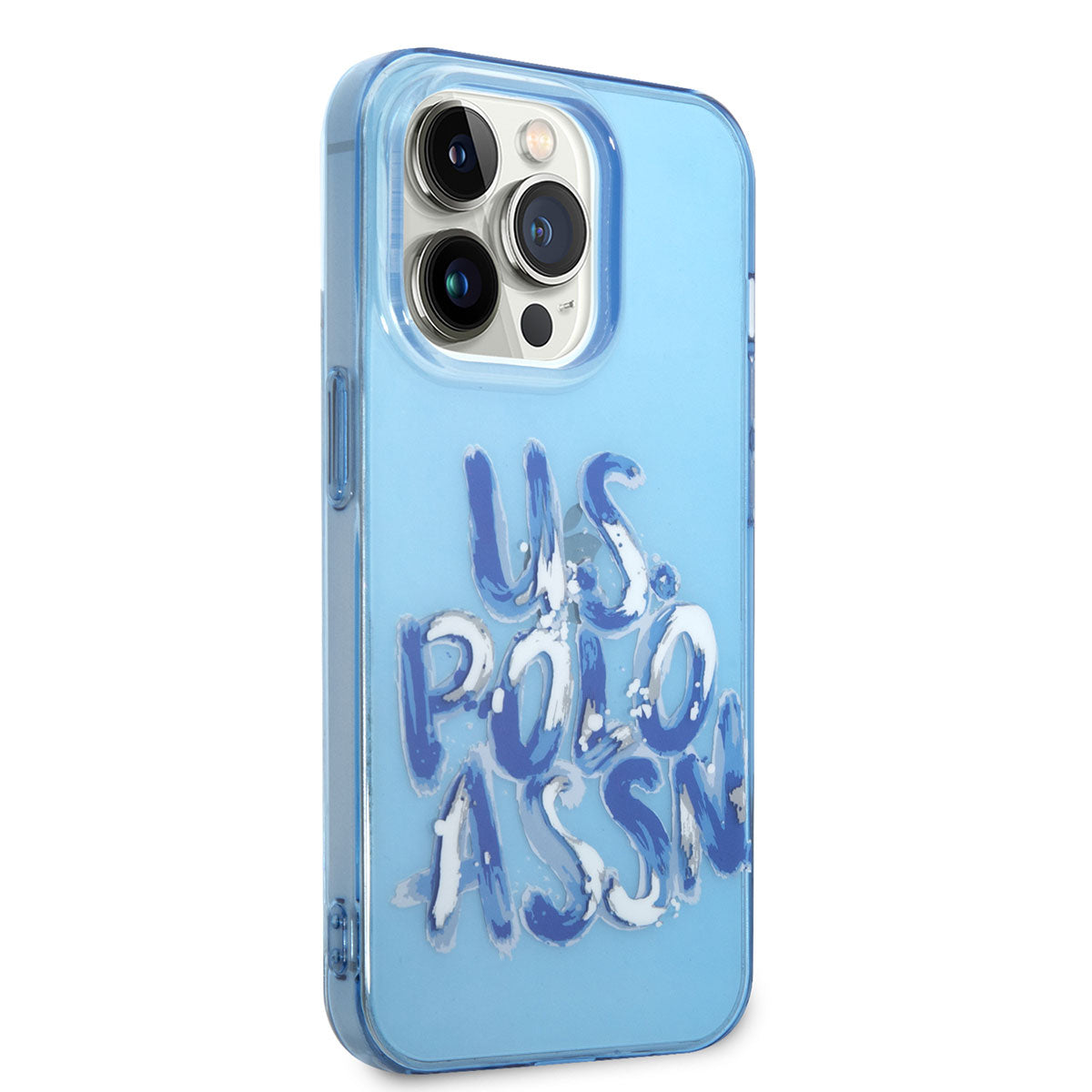 iPhone 14 Pro Kılıf U.S. POLO ASSN. Renkli Grafiti Baskılı Dizayn Kapak