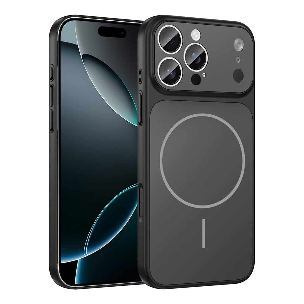 Apple iPhone 14 Pro Kılıf Zore M-Safe Şarj Özellikli Kamera Korumalı Formen Kapak