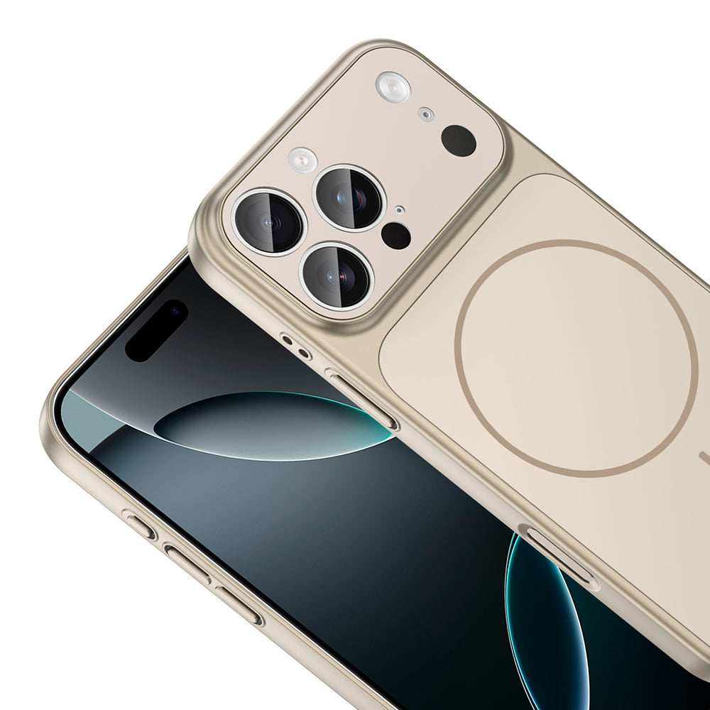 Apple iPhone 14 Pro Kılıf Zore M-Safe Şarj Özellikli Kamera Korumalı Formen Kapak