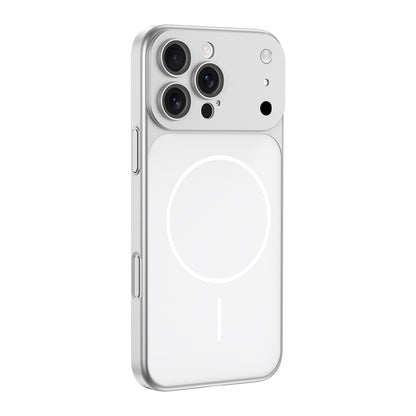 Apple iPhone 14 Pro Kılıf Zore M-Safe Şarj Özellikli Kamera Korumalı Spark Kapak