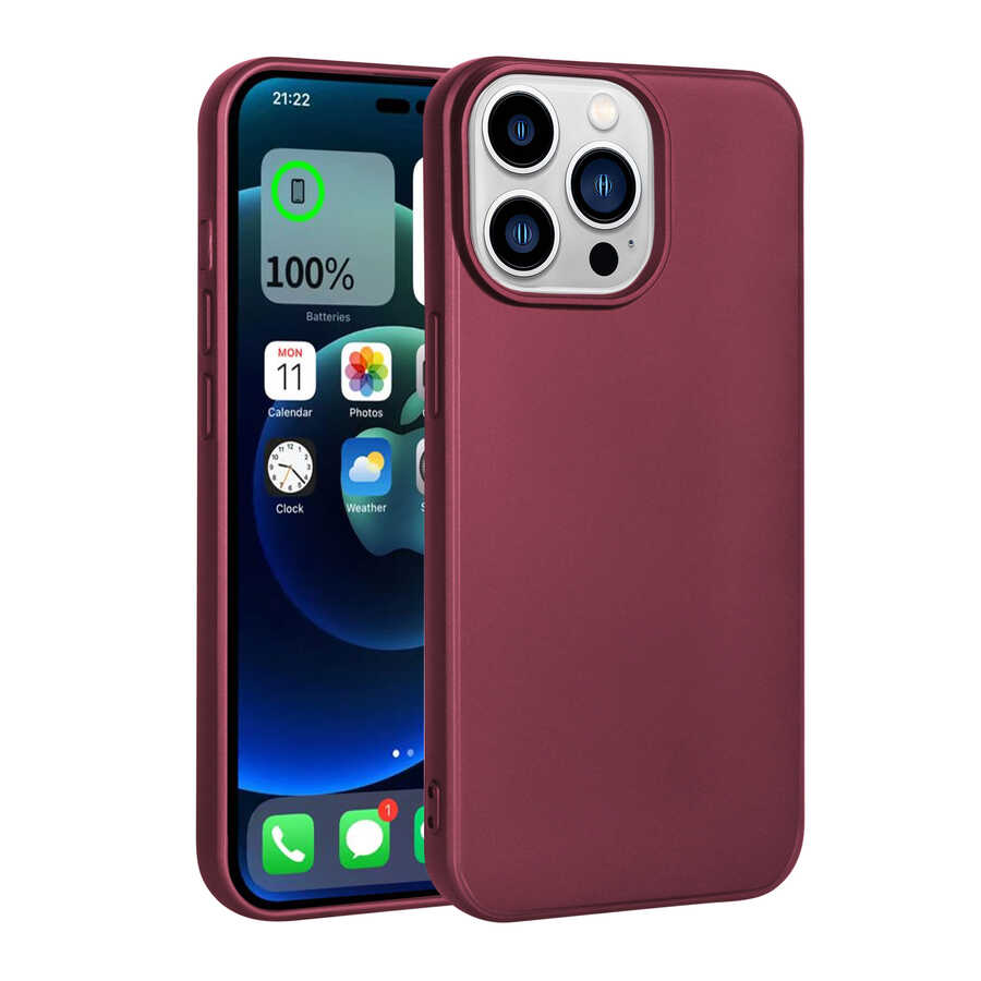 Apple iPhone 14 Pro Kılıf Zore Premier Silikon Kapak