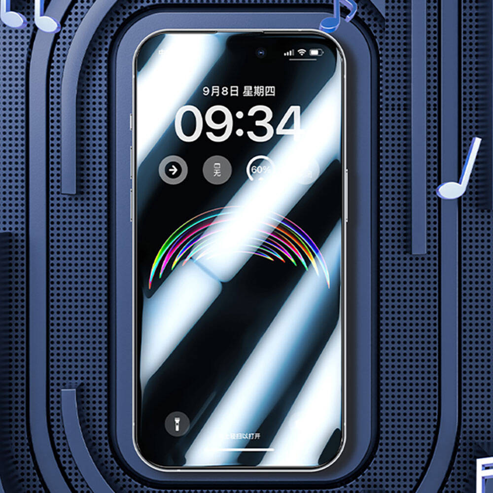 iPhone 14 Pro Max Benks Anti-Dust Toz Önleyici Özellikli Gaming Ekran Koruyucu