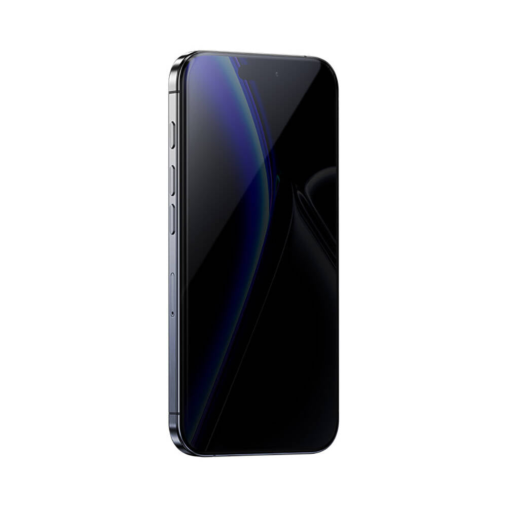 iPhone 14 Pro Max Benks Glass Warrior Privacy HD Cam Ekran Koruyucu + Kolay Uygulama Aparatlı