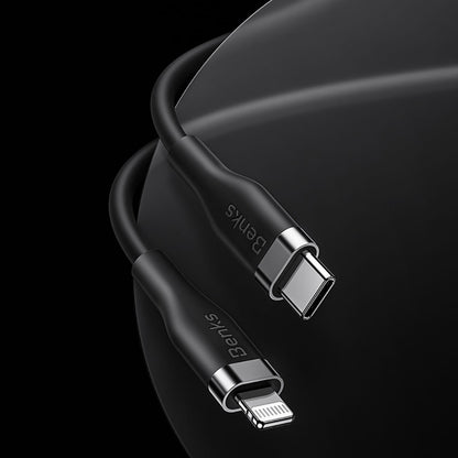 iPhone 14 Pro Max Benks Grand Combo New 5in1 Aksesuar Seti Kılıf-Ekran Koruyucu-Lens Koruyucu-Kablo-Powerbank