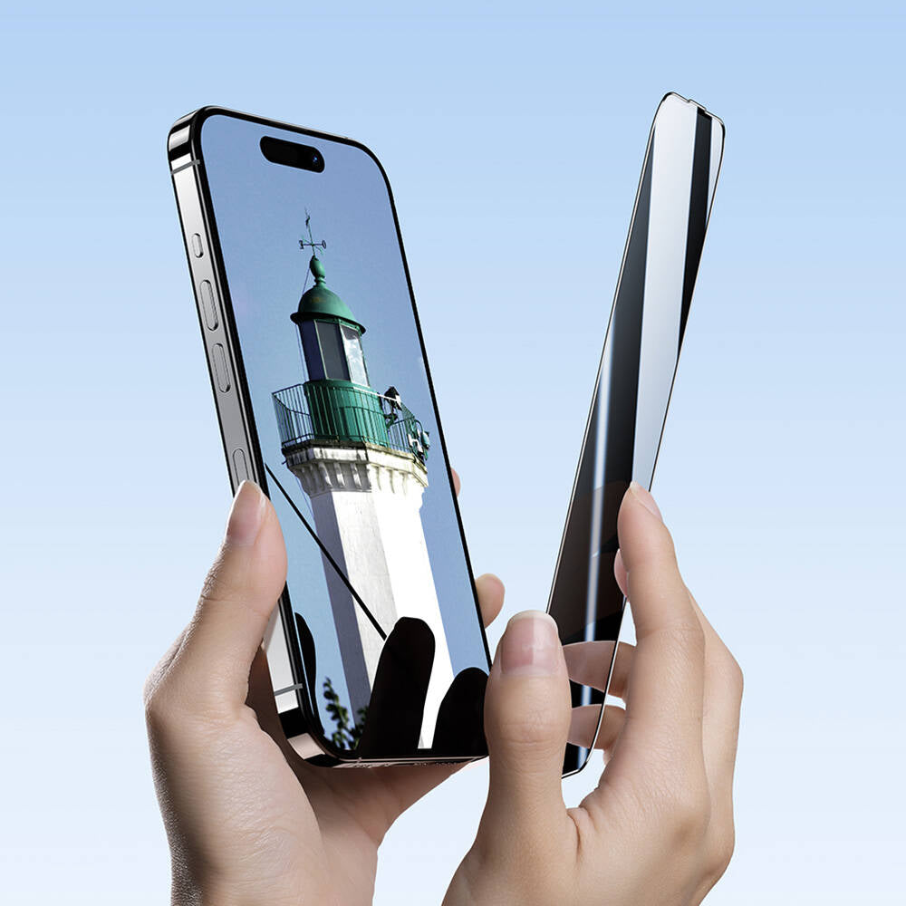 iPhone 14 Pro Max Benks Ultra Shield 0.4mm Ekran Koruyucu + Kolay Uygulama Aparatlı