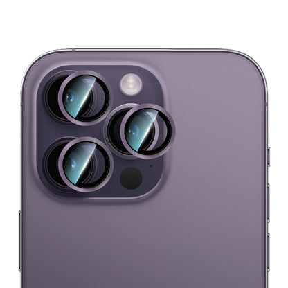 iPhone 14 Pro Max CaseWorld Alloy Serisi Oleofobik Anti Reflective Kamera Lens Koruyucu