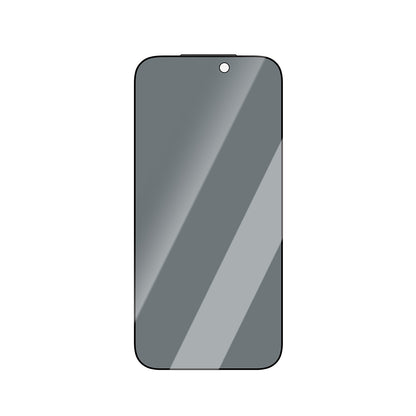 iPhone 14 Pro Max CaseWorld Applicator Serisi 2.5D Eyesafe Mavi Işık Teknolojili 0.33mm Privacy Temperli Cam Ekran Koruyucu + Uygulama Aparatı