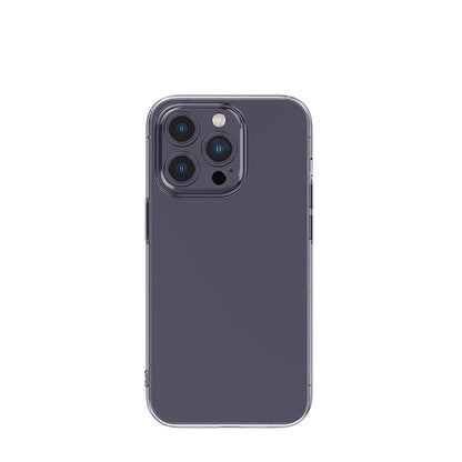 iPhone 14 Pro Max Kılıf Airbagli Şeffaf Darbe Emici Silikon Tasarımlı Recci Clarity Serisi Kapak