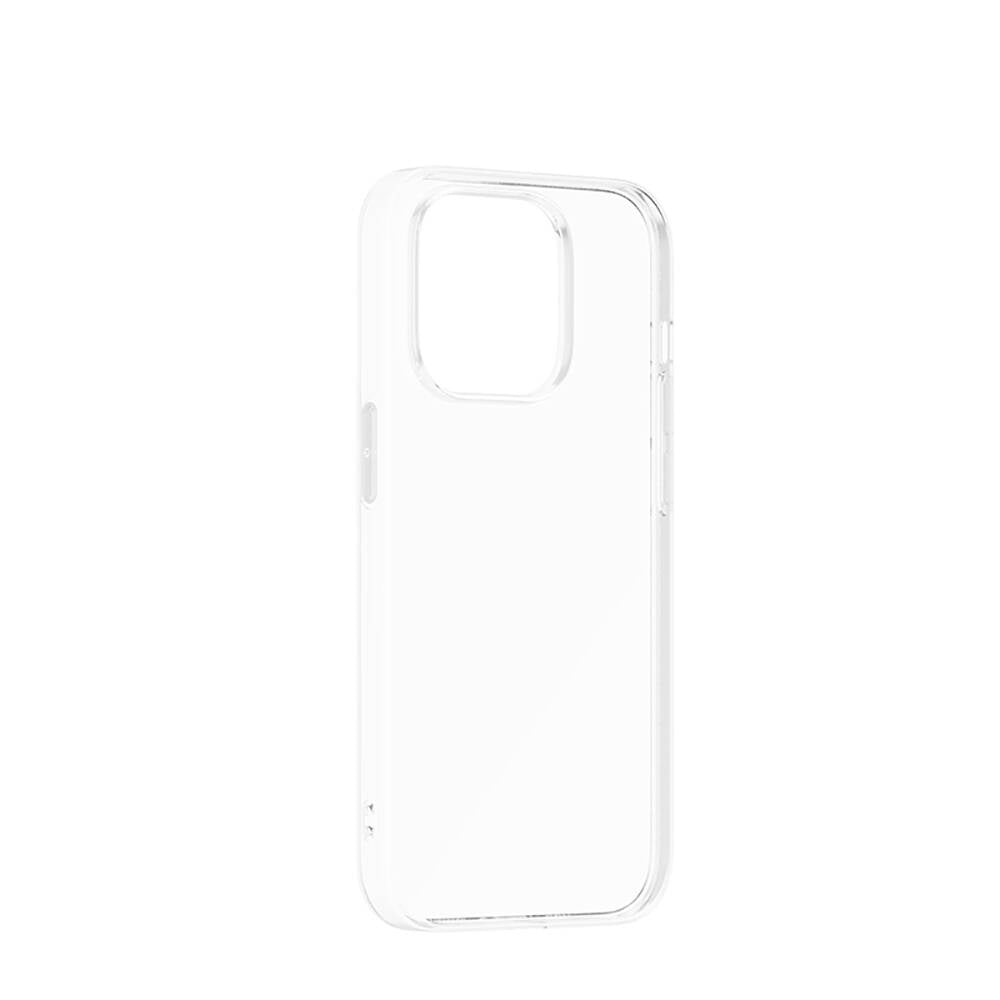 iPhone 14 Pro Max Kılıf Airbagli Şeffaf Darbe Emici Silikon Tasarımlı Recci Clarity Serisi Kapak