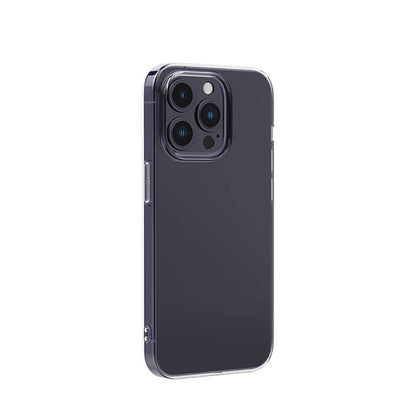 iPhone 14 Pro Max Kılıf Airbagli Şeffaf Darbe Emici Silikon Tasarımlı Recci Clarity Serisi Kapak