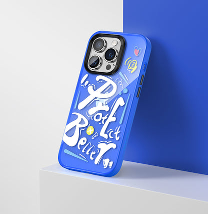 iPhone 14 Pro Max Kılıf Airbagli TPU Yazı Temalı Benks Dynamic New Kapak