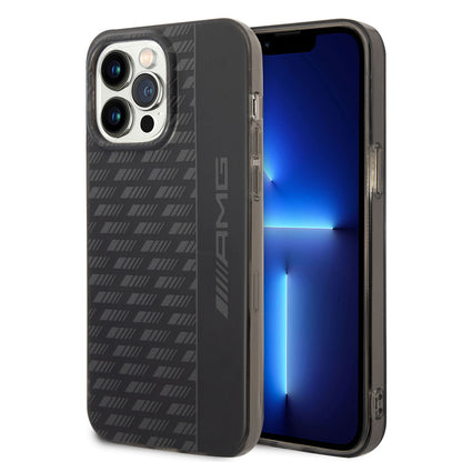 iPhone 14 Pro Max Kılıf AMG Frosted Buzlu PC Karbon Dizayn Kapak