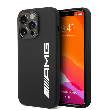 iPhone 14 Pro Max Kılıf AMG M-safe Şarj Özellikli Büyük Logo Dizayn Kapak