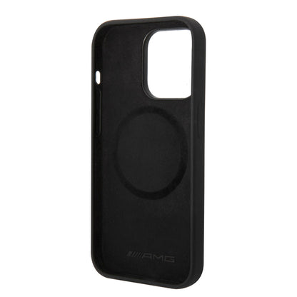 iPhone 14 Pro Max Kılıf AMG M-safe Şarj Özellikli Büyük Logo Dizayn Kapak