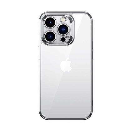 iPhone 14 Pro Max Kılıf Benks Electroplating TPU Kapak Ekran Koruyucu Hediyeli