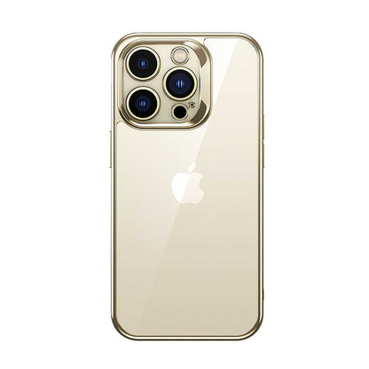 iPhone 14 Pro Max Kılıf Benks Electroplating TPU Kapak Ekran Koruyucu Hediyeli