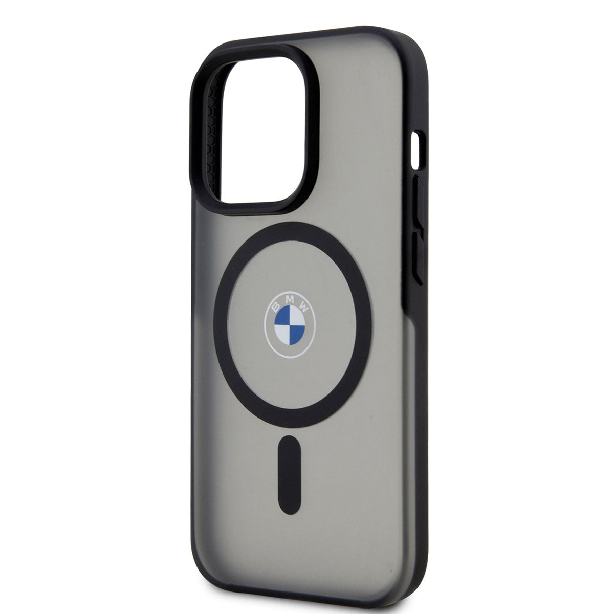 iPhone 14 Pro Max Kılıf BMW M-safe Şarj Özellikli Transparan Logolu İmza Dizayn Kapak